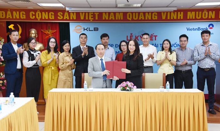 Lễ ký hợp tác giữa Vietinbank và KLB