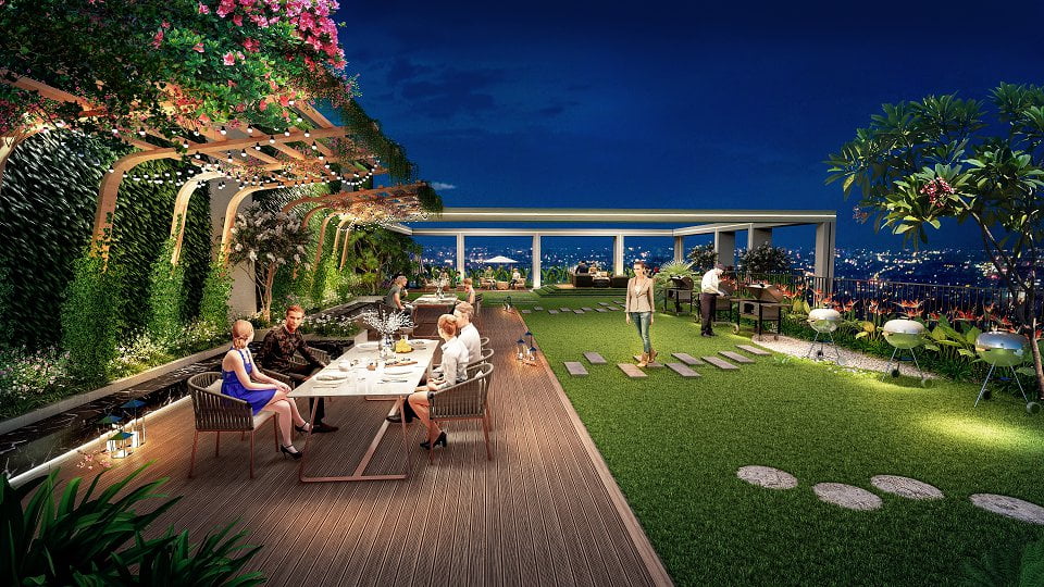 Vườn nướng BBQ Cho cư dân Feliz Homes