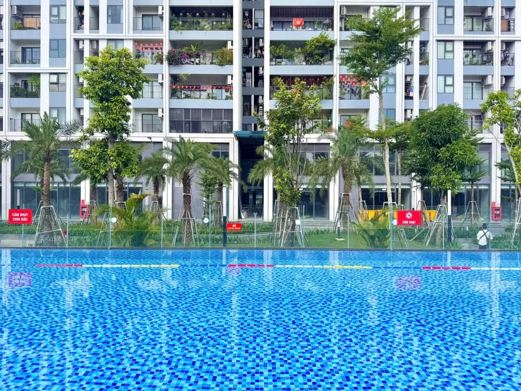 bể bơi chung cư feliz homes