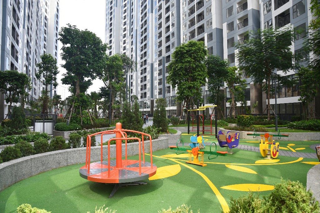 khu vui chơi cho trẻ em feliz homes