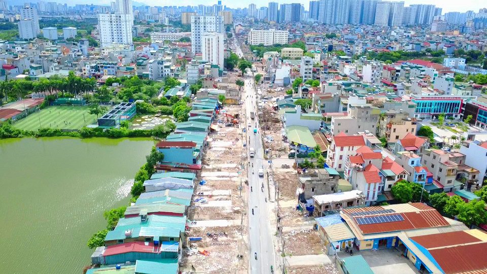 mở rộng đường Lĩnh Nam